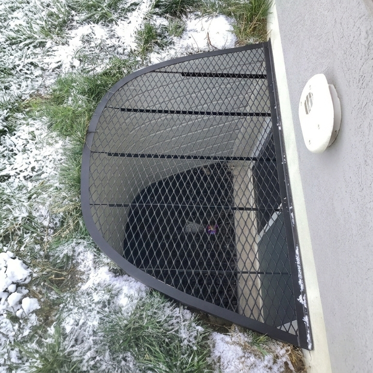 Custom Steel Window Well Cover in Utah