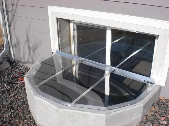 Custom Polycarbonate Window Well Cover in Utah