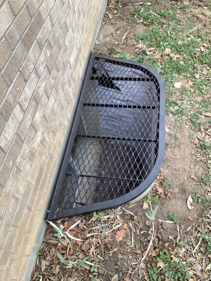 Custom Steel Window Well Cover in Utah