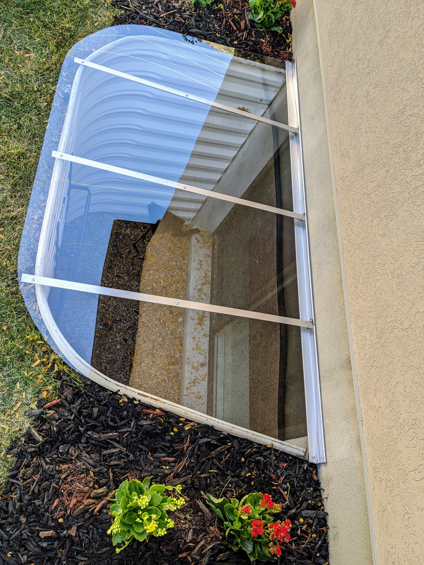 Affordable Polycarbonate Window Well Cover in Utah