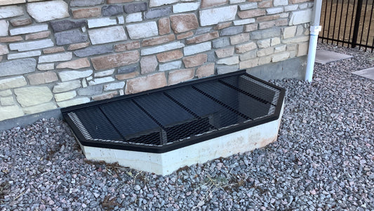 Custom Steel Window Well Cover in Utah