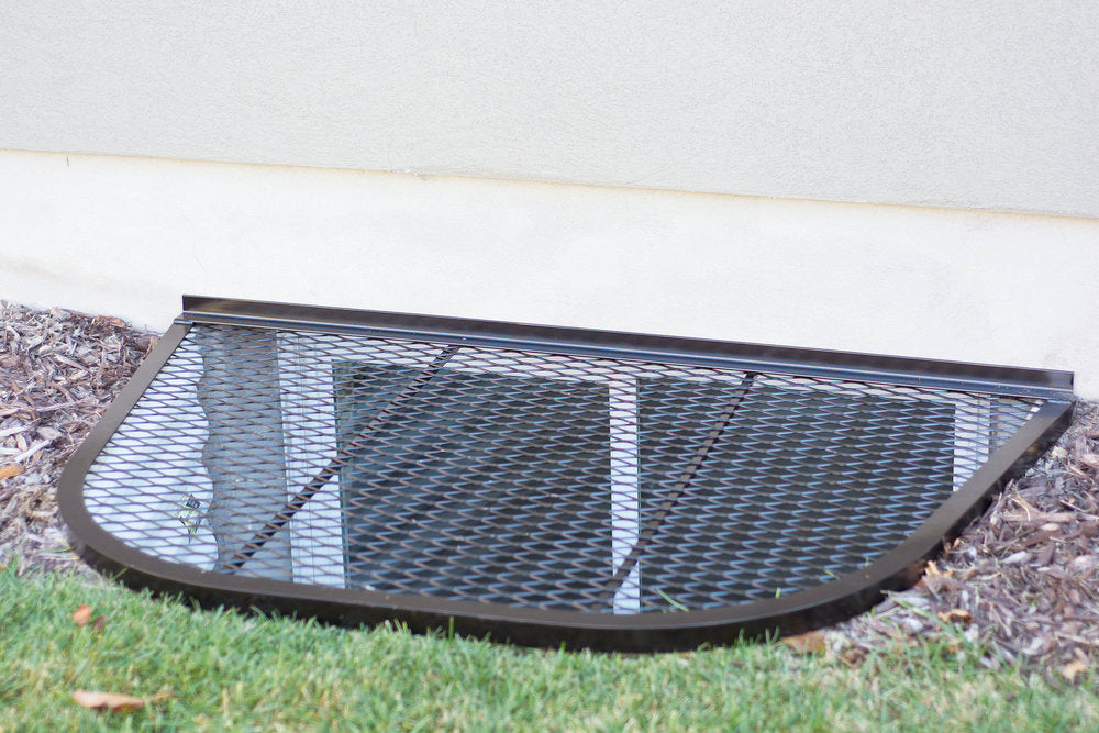 Steel Window Well Covers Metal Wells | Well Expert